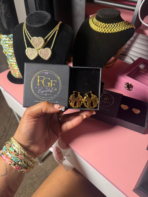 BOW BAMBOO HOOPS