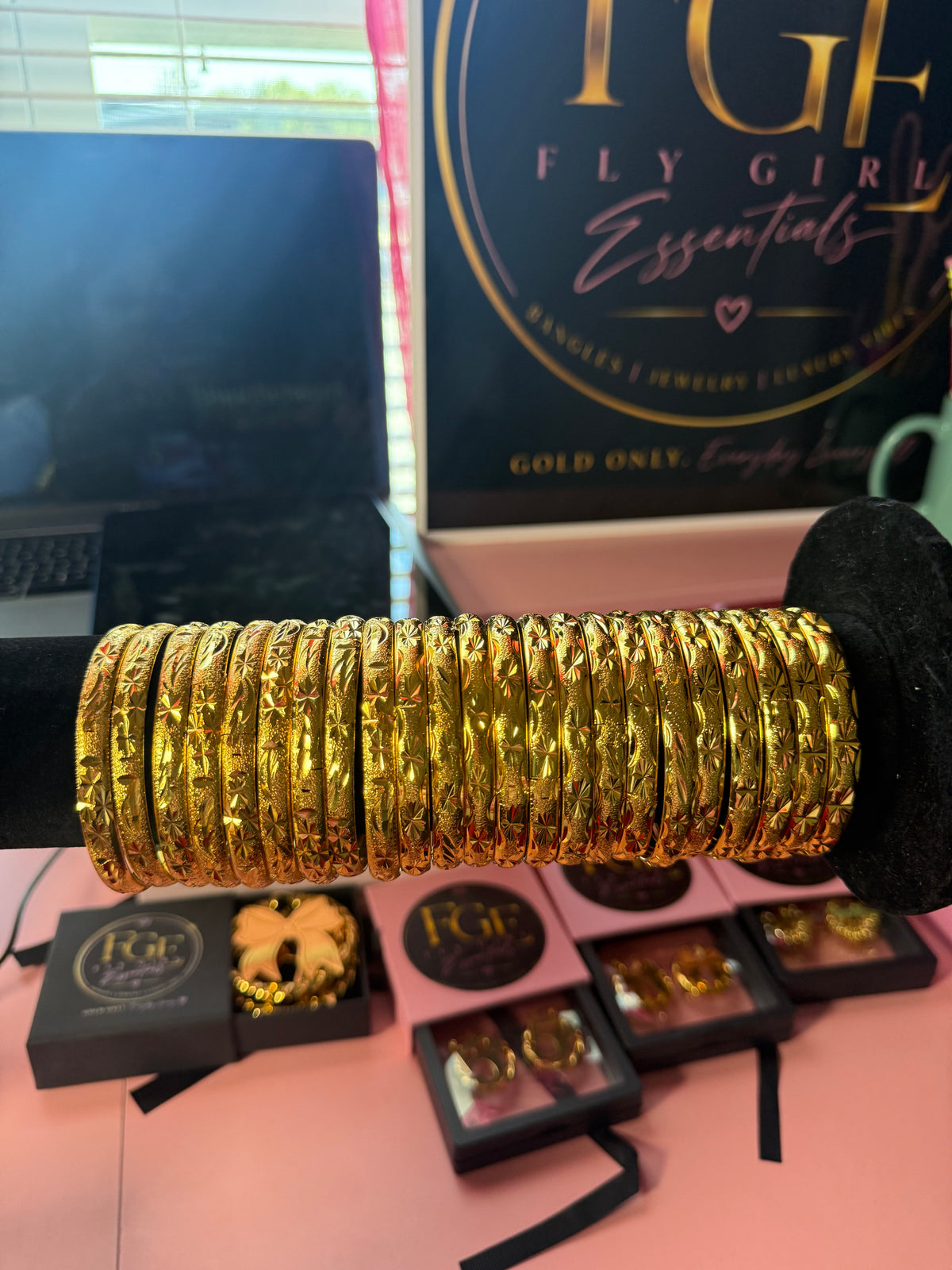 GOLD bangles