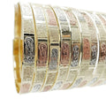 VIRGEN DE tricolor bangles (12 pc set)