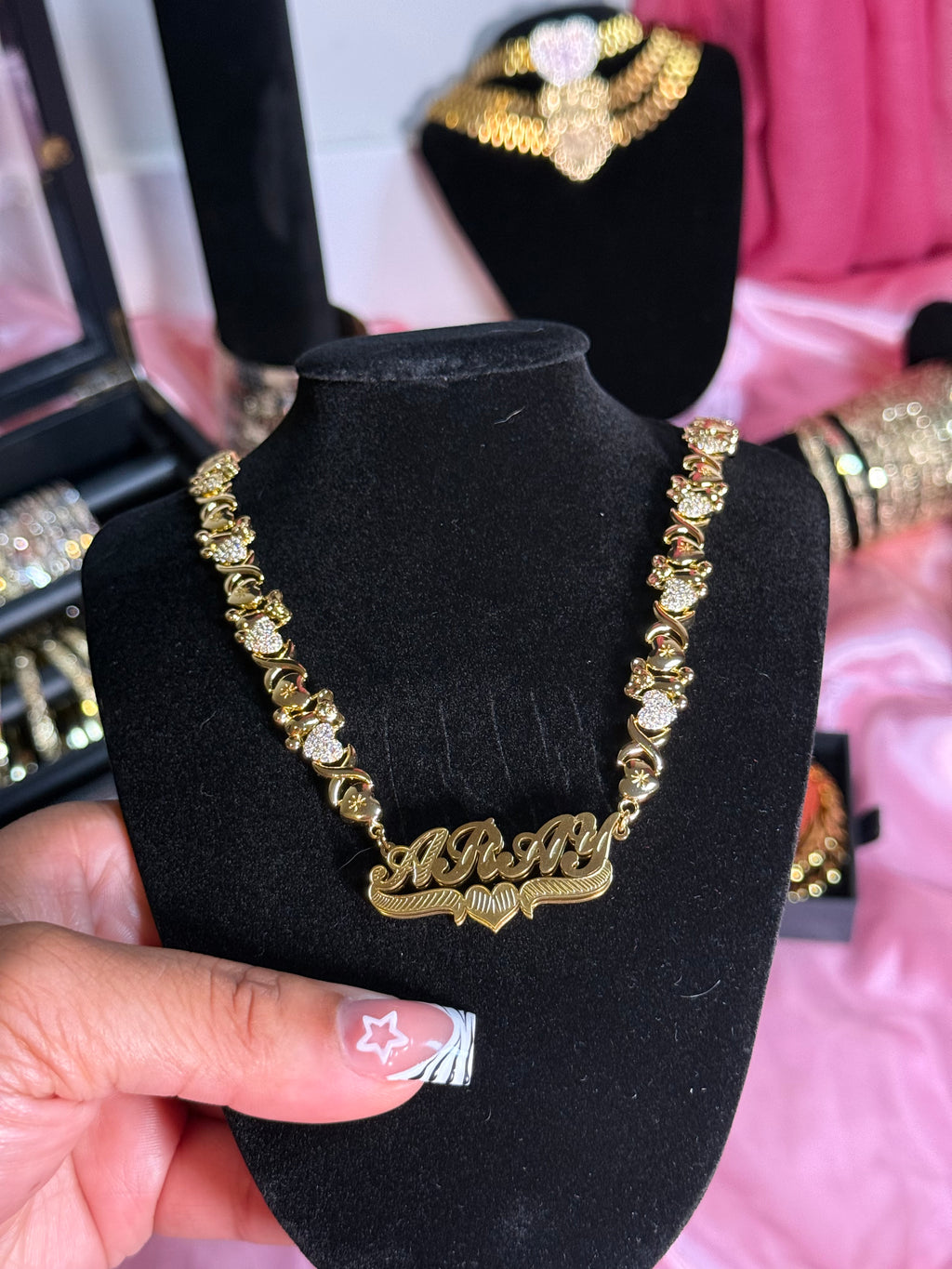 CUSTOM NAME GOLD NECKLACE