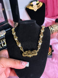 CUSTOM NAME GOLD NECKLACE